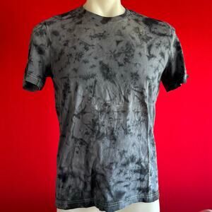 Brand New Tie Dye Soft Mens Unisex Black and Grey T-Shirt